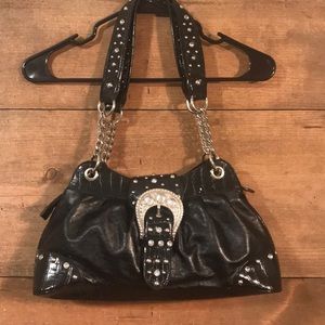 Embellished Buckle Purse